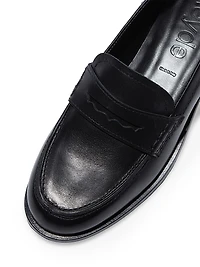 25MM Leather Penny Loafers