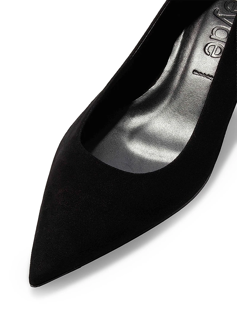 30MM Suede Pumps