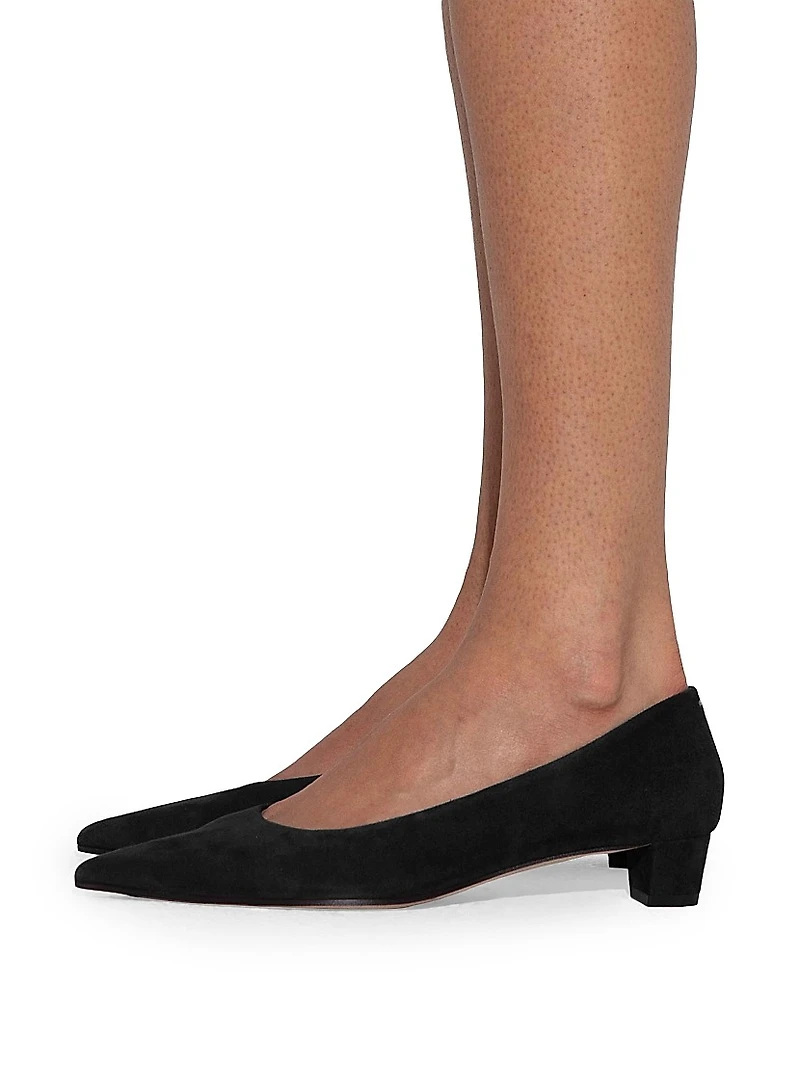 30MM Suede Pumps