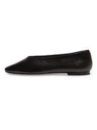 Nappa Leather Flats