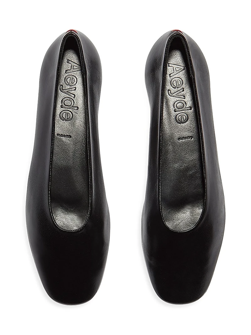 Nappa Leather Flats