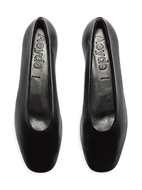 Nappa Leather Flats