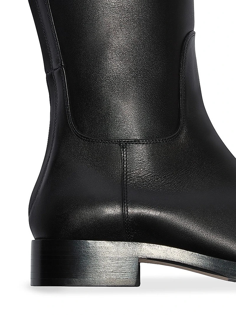 Hector Leather Knee-High Boots