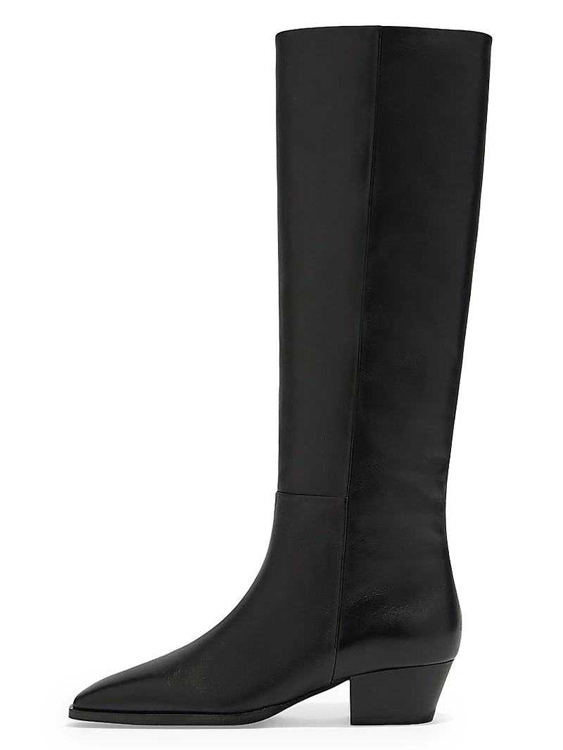 Medea 40MM Leather Knee-High Boots