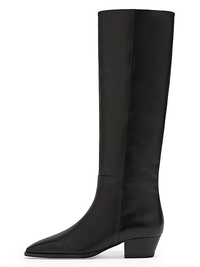 Medea 40MM Leather Knee-High Boots