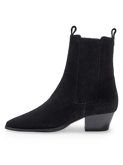 Agata 40MM Suede Ankle Boots