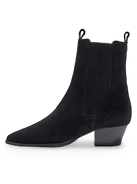 Agata 40MM Suede Ankle Boots