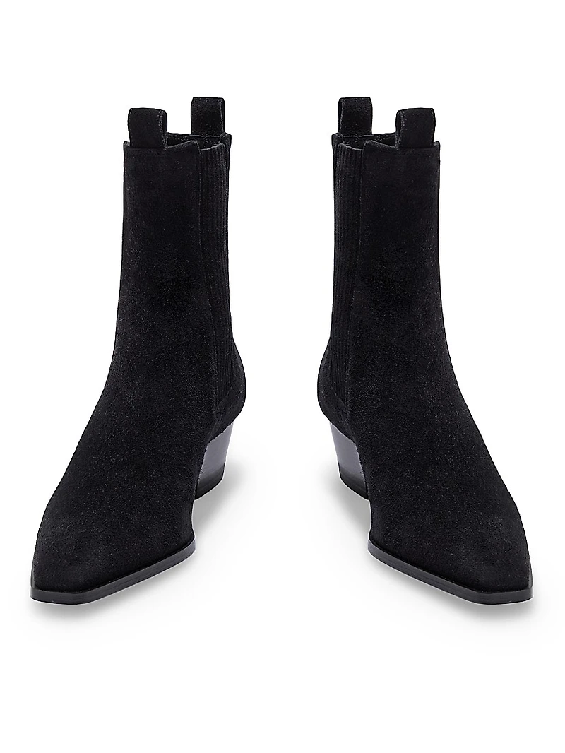 Agata 40MM Suede Ankle Boots