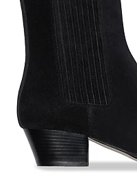 Agata 40MM Suede Ankle Boots