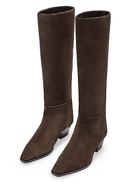 Medea 40MM Suede Knee-High Boots