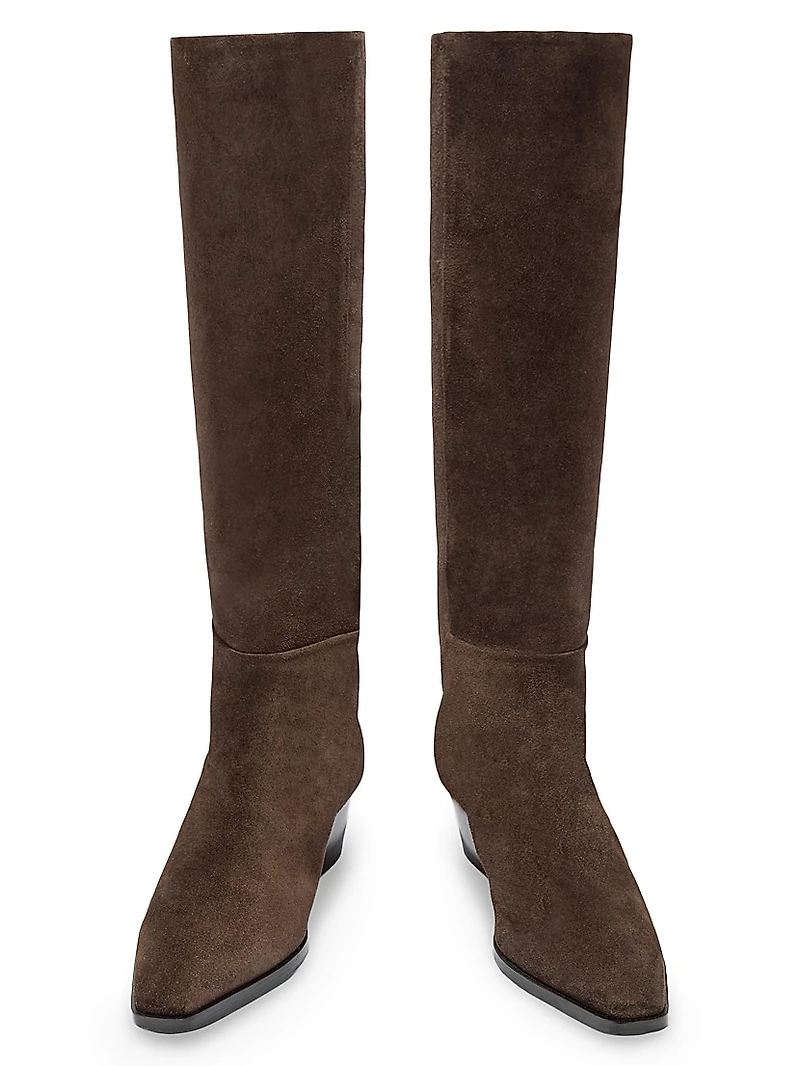 Medea 40MM Suede Knee-High Boots
