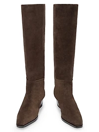 Medea 40MM Suede Knee-High Boots
