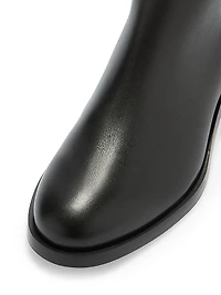 Vincent 25MM Leather Ankle Boots