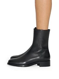Vincent 25MM Leather Ankle Boots