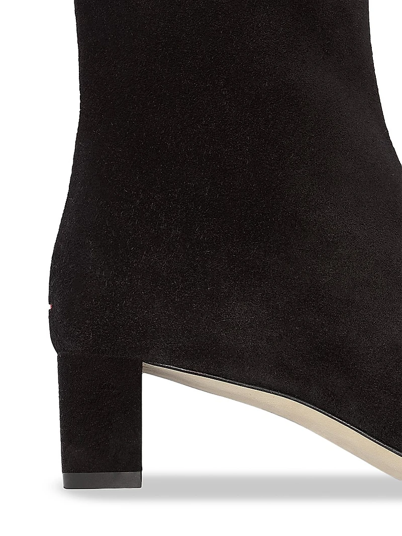 Millie 45MM Suede Ankle Boots