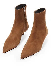 Sofie 35MM Suede Kitten-Heel Ankle Boots