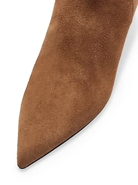 Sofie 35MM Suede Kitten-Heel Ankle Boots