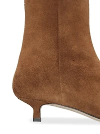 Sofie 35MM Suede Kitten-Heel Ankle Boots