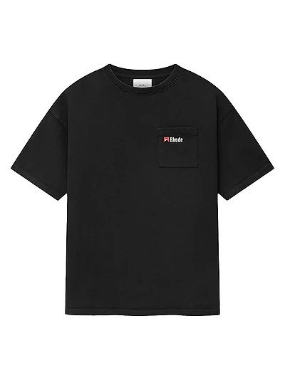 Moonlight Wolf Pocket T-Shirt