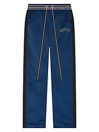 Logo Velour Track Pants