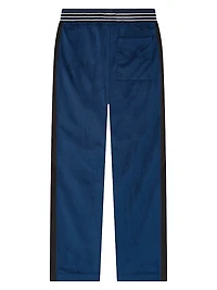 Logo Velour Track Pants