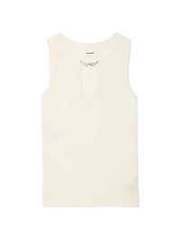 Sayani Vico Embellished Keyhole Tank