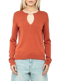 Sayan Vico Keyhole Sweater