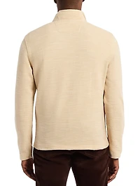 Ledson Quarter-Zip Cotton Top