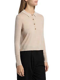 Grayson Wool Polo Top