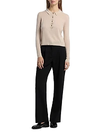Grayson Wool Polo Top