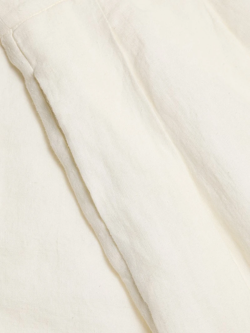 Annabel Linen Midi-Skirt