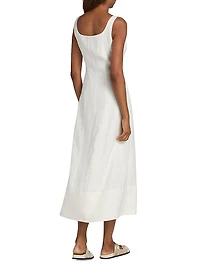 Kinney Linen Midi-Dress