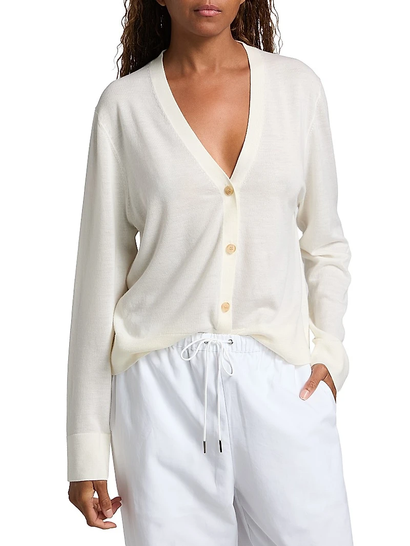 Mira Merino Wool Cardigan