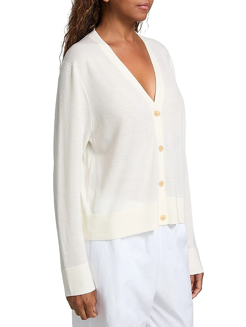 Mira Merino Wool Cardigan