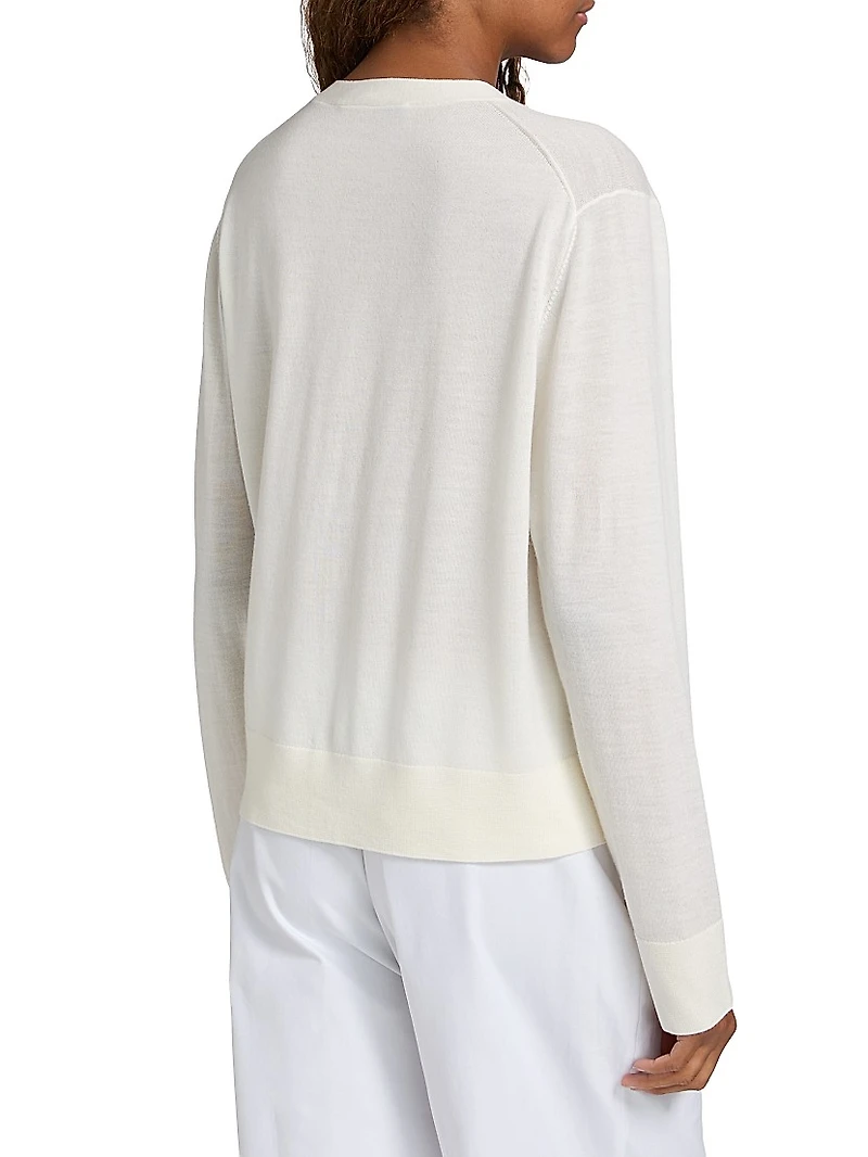 Mira Merino Wool Cardigan