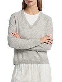 Flynn Cashmere V-Neck Sweater