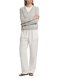 Flynn Cashmere V-Neck Sweater