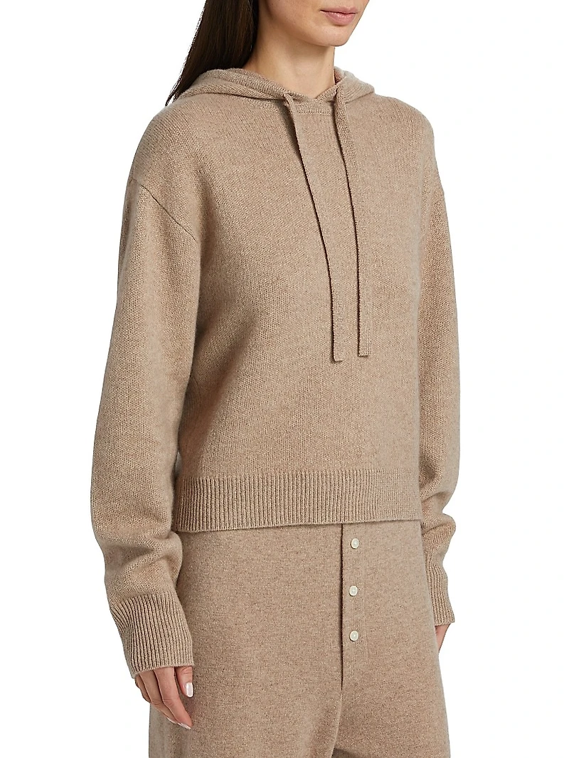 Collegiate Cashmere Drop Shoulder Hoodie