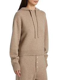 Collegiate Cashmere Drop Shoulder Hoodie