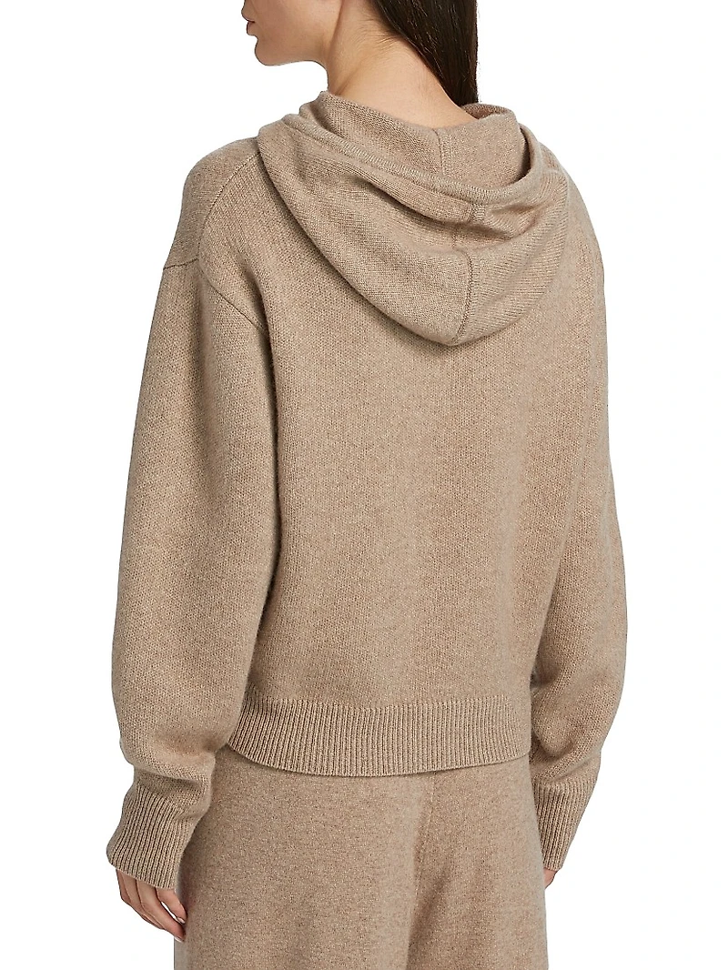 Collegiate Cashmere Drop Shoulder Hoodie