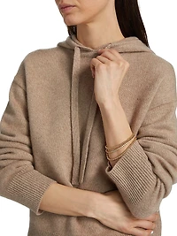 Collegiate Cashmere Drop Shoulder Hoodie