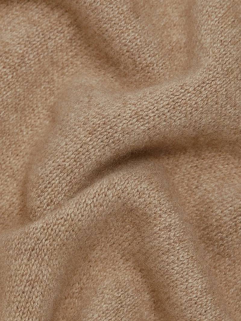 Collegiate Cashmere Drop Shoulder Hoodie