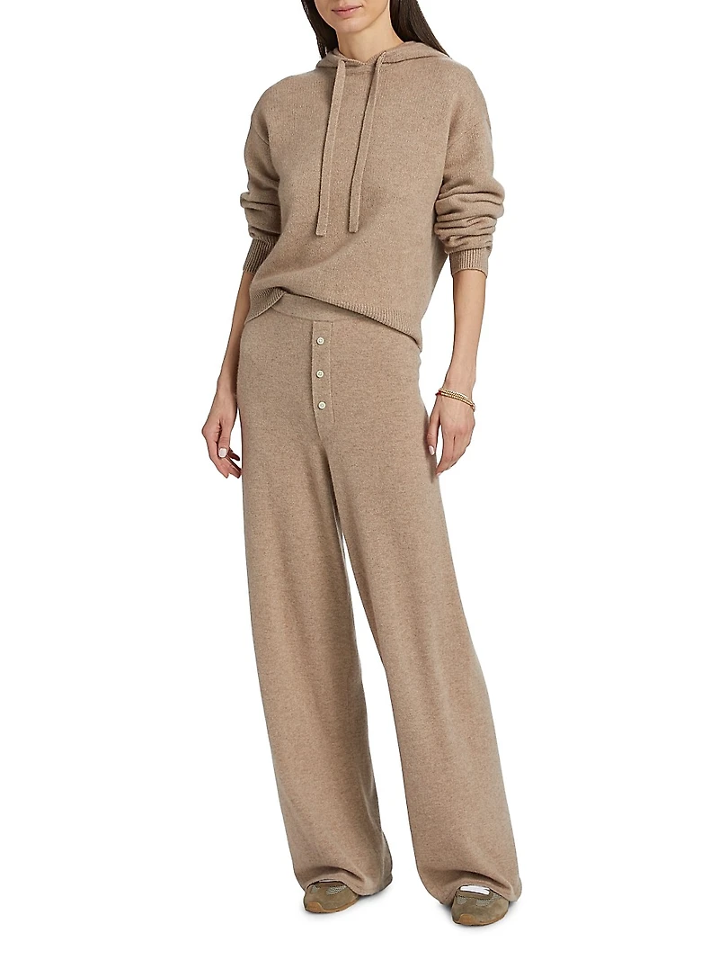 Collegiate Cashmere Drop Shoulder Hoodie