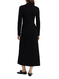 Showtime Cashmere Maxi Shirtdress