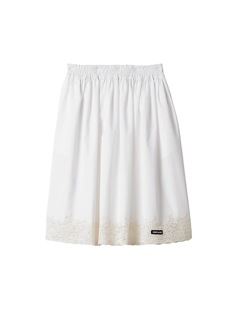 Poplin Skirt