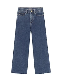Girl's Lily Wide Leg Jeans