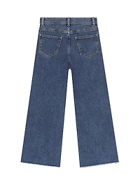 Girl's Lily Wide Leg Jeans