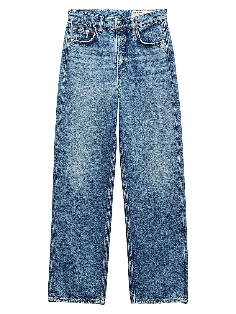 Shea High-Rise Straight-Leg Jeans