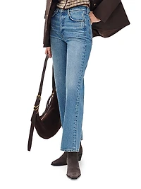 Shea High-Rise Straight-Leg Jeans