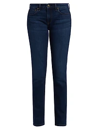 Dre Low-Rise Slim-Fit Boyfriend Jeans